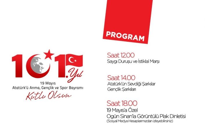 19 Mayıs coşkusu evlerde yaşatılacak