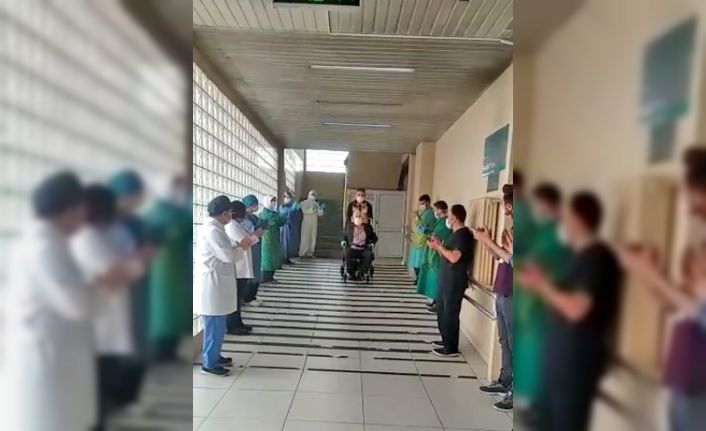 72 yaşındaki hasta korona virüsten taburcu oldu