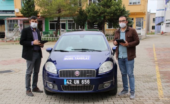 Akşehir Belediyesi Mobil Tahsilat Aracı hizmete başladı