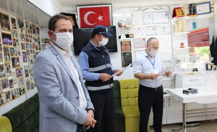 Ankara’da sık kullanılan alanlarda korona virüs denetimi