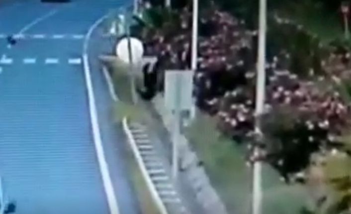 Antalya’da korkunç kaza...Havada taklalar atıp metrelerce ileri uçtu