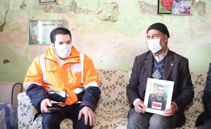 Başkan Sayan, oğlu asker çağındayken PKK’lılar tarafından kaçırılan babayı Bakan soylu ile görüştürdü