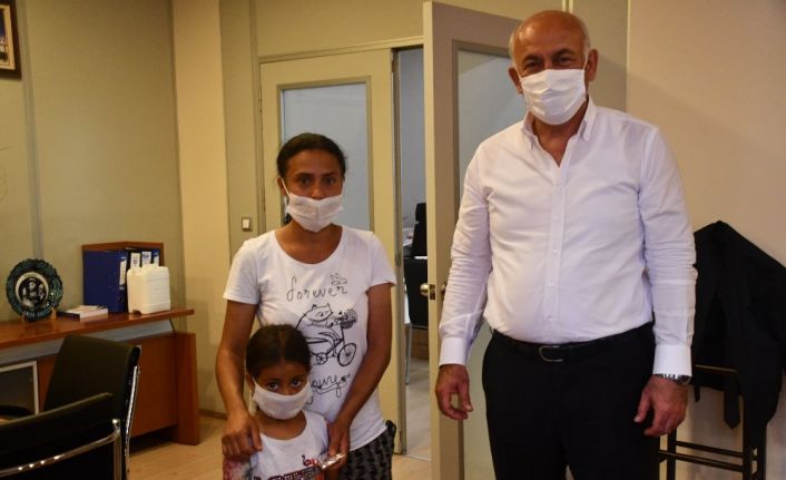 Başkan Tuncel örnek iyiliğe kayıtsız kalmadı