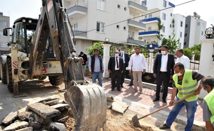 Başkan Yılmaz, sahadaki çalışmaları inceledi