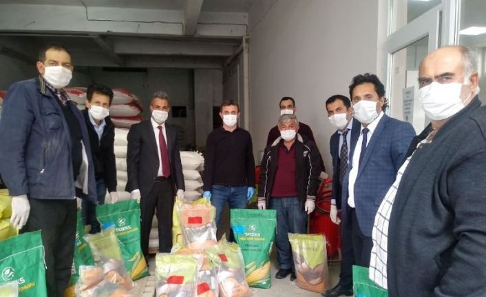 Bilecik il genelinde çiftçilere 5 ton sertifikalı yonca tohumu temin edildi