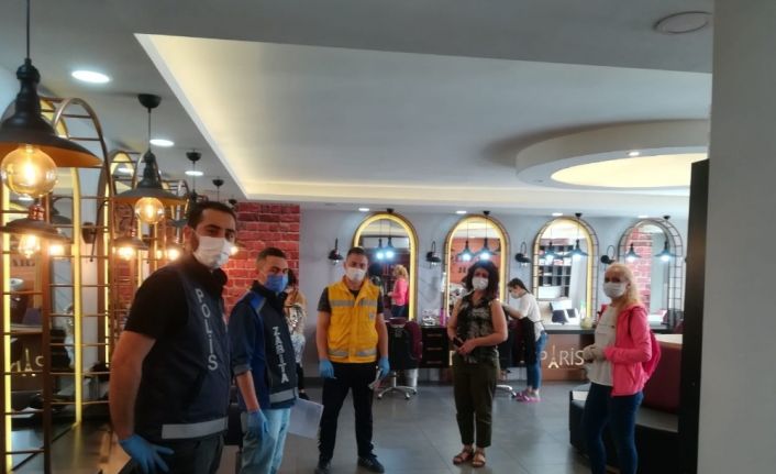 Bilecik’te berber, kuaför, AVM, pazar yeri ve toplu ulaşım denetimi