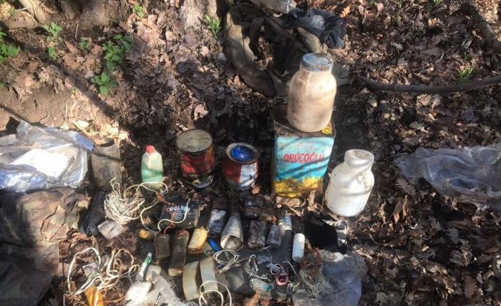 Bitlis’te EYP, TNT ve plastik patlayıcı ele geçirildi