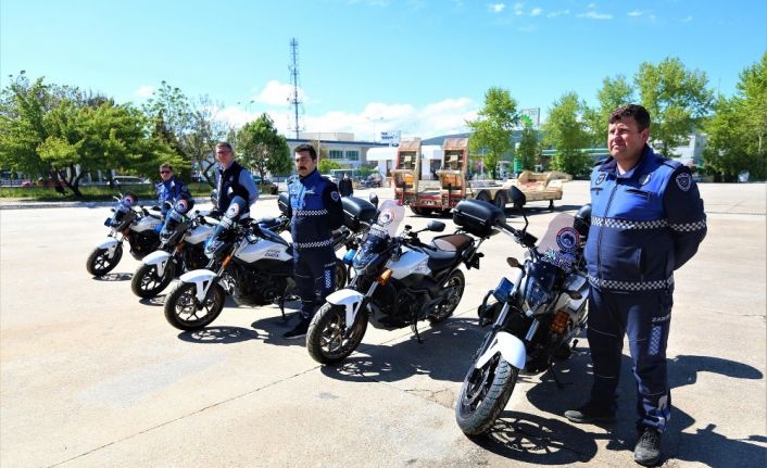 Büyükşehir Zabıtası’na motorize desteği