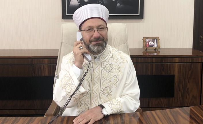 Diyanet İşleri Başkanı Erbaş, Suudi Arabistan Hac ve Umre Bakanı ile görüştü