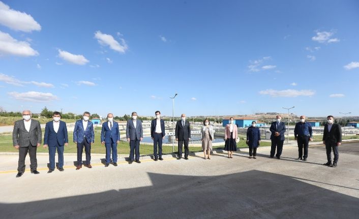 Fatma Şahin ve milletvekilleri İleri Biyolojik Atıksu Arıtma Tesisi’ni ziyaret etti