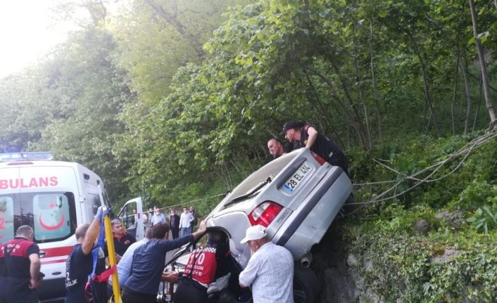 Giresun’da trafik kazası: 6 yaralı