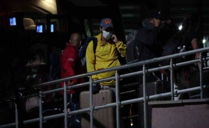 Güney Amerika’dan getirilen Türk vatandaşları Çorlu’da karantinaya alındı