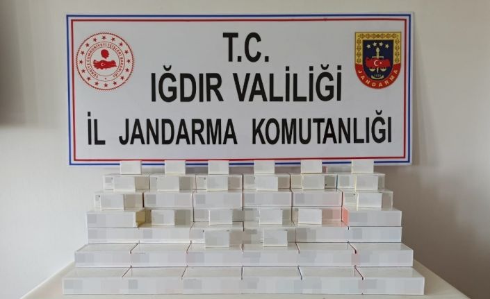 Iğdır’da Nisan ayında 383 bin TL değerinde kaçak sigara tütünü ele geçirildi