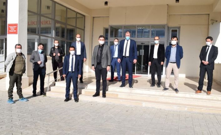 İl Sağlık Müdürü Kurnaz Ağrı’da açılan PCR laboratuvarını ziyaret etti