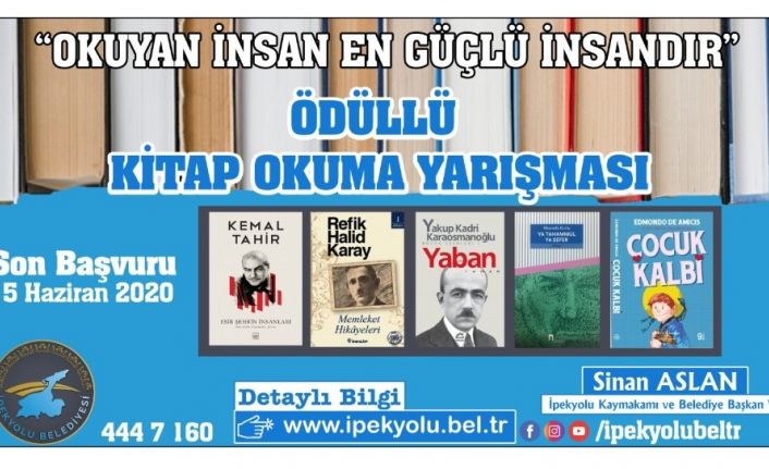 İpekyolu Belediyesinden “Okuyan İnsan En Güçlü İnsandır” konulu kitap okuma yarışması