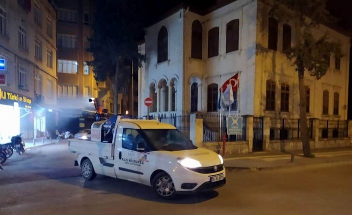 Kilis’te dezenfekte çalışmaları sürüyor