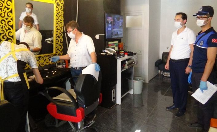 Kütahya’da berber, kuaför ve güzellik salonlarına sıkı denetim