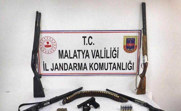 Malatya’da silah operasyonu