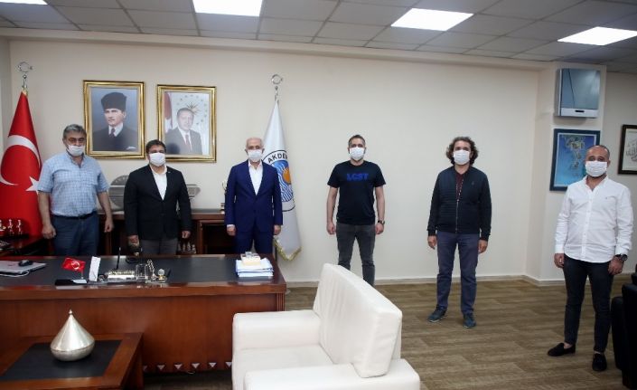 MGC yönetimi Başkan Gültak’ı ziyaret etti