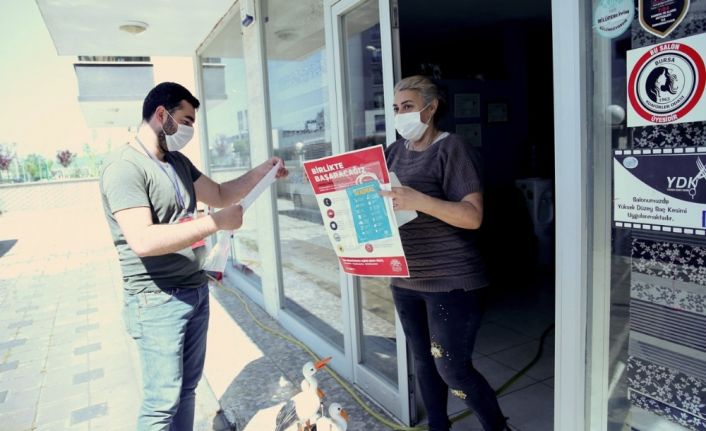 Nilüfer’de berber ve kuaför salonları dezenfekte edildi