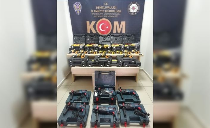 Polisten kaçak matkap operasyonu