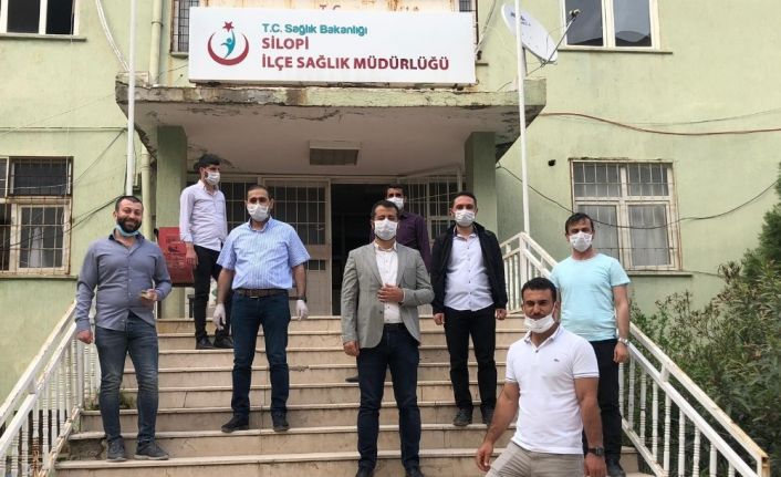 Sağlık-Sen Şırnak Şube Başkanı Uçaş Silopi’de sağlık çalışanlarını ziyaret etti
