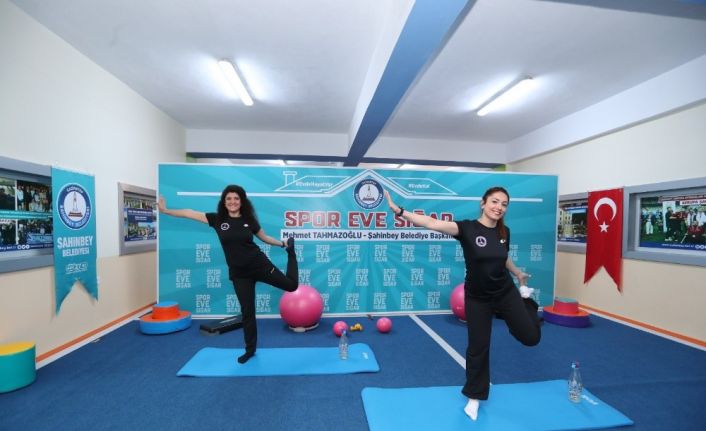 Şahinbey Belediyesinden spor eve sığar projesi