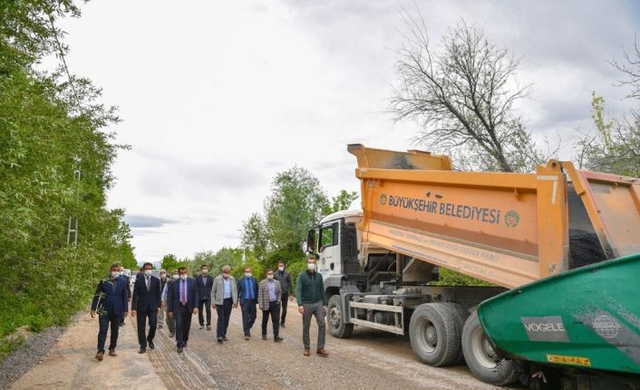 Şahnahan Mahallesi’nin alt yapısı yenilendi