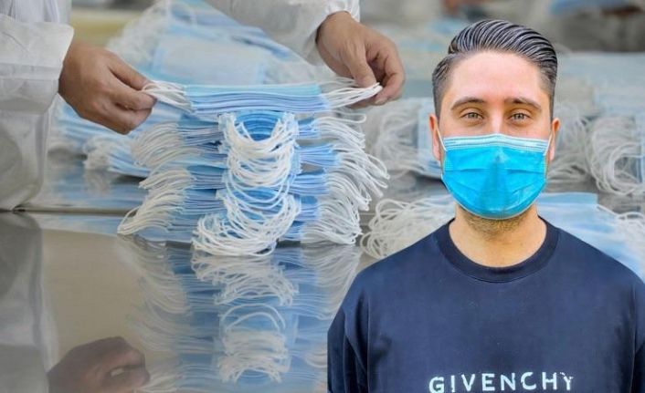 Türk iş adamı Burak Şifayin, Gelsenkirchen Belediyesi’ne 40 bin maske hibe etti