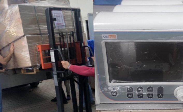 Türkiye, Covid-19 ile mücadele kapsamında Litvanya’ya ventilatör gönderdi