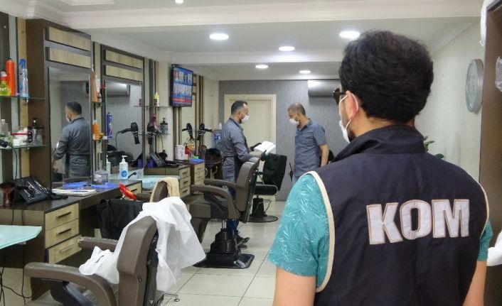 Uşak polisinden ‘korona virüs’ denetimi