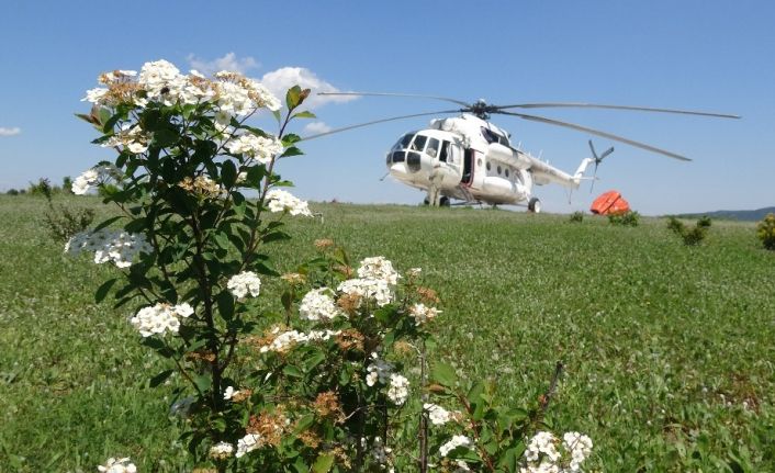 Yangın söndürme helikopteri Çanakkale’de göreve başladı