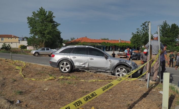 Edirne’de trafik kazası: 4 yaralı
