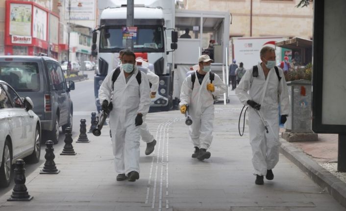 Nevşehir Belediyesi korona virüse karşı tedbirleri elden bırakmıyor