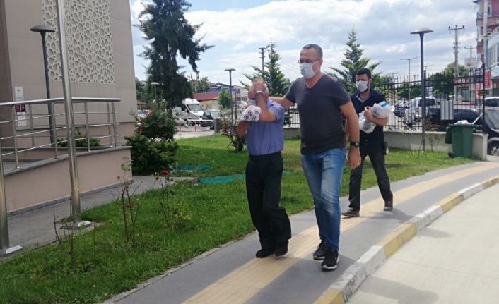 10 yaşındaki kızı taciz ettiği iddia edilen şahıs adliyeye sevk edildi