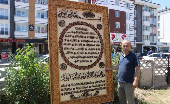 300 bin lira değer biçilen Hilye-i Şerif tablosunu Ayasofya için satmadı