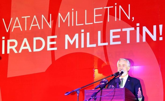 Başkan Başdeğirmen: “15 Temmuz ruhu ayakta oldukça Türkiye’yi yolundan alıkoyabilecek hiçbir kuvvet yoktur”