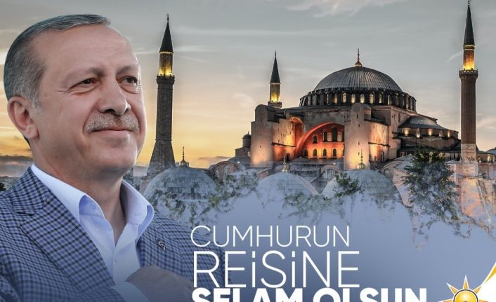 Başkan Çopuroğlu: “86 yıl aradan sonra Ayasofya, cemaatine kavuştu”