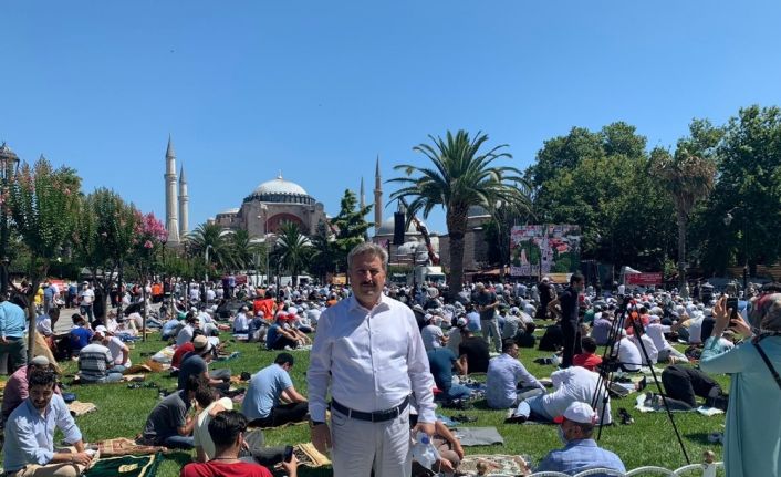 Başkan Palancıoğlu, Ayasofya Camii açılışına katıldı