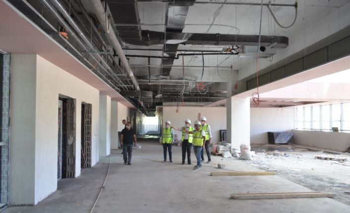 Bünyan yeni Devlet Hastanesi inşaatı sürüyor