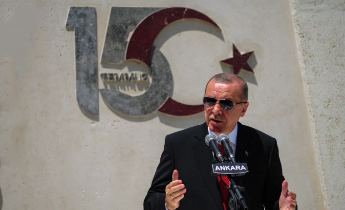 Cumhurbaşkanı Erdoğan Meclis’te düzenlenen 15 Temmuz anma törenine katıldı