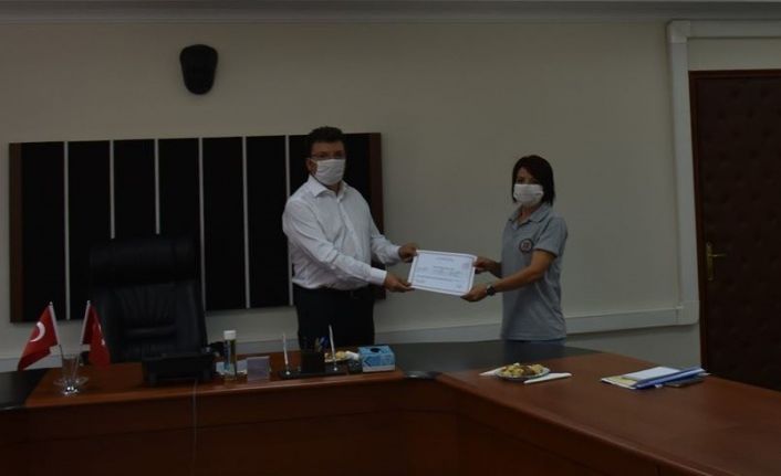 Efeler Kaymakamlığı ’Gönül Eli Yaşlı Bakım Projesi’ personeli eğitim aldı