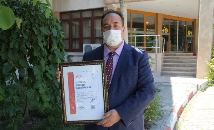 Emet Termal Resort ve Spa Otel’e ’Güvenli turizm sertifikası’