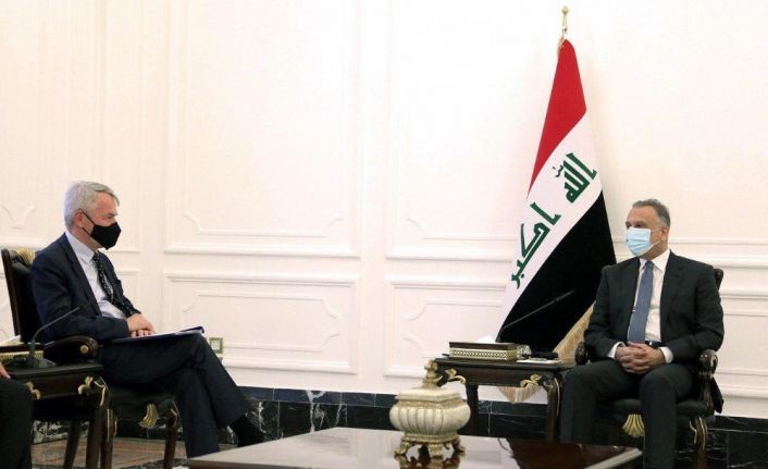 Irak Başbakanı el-Kazimi, Finlandiya Dışişleri Bakanı Haavisto ile görüştü
