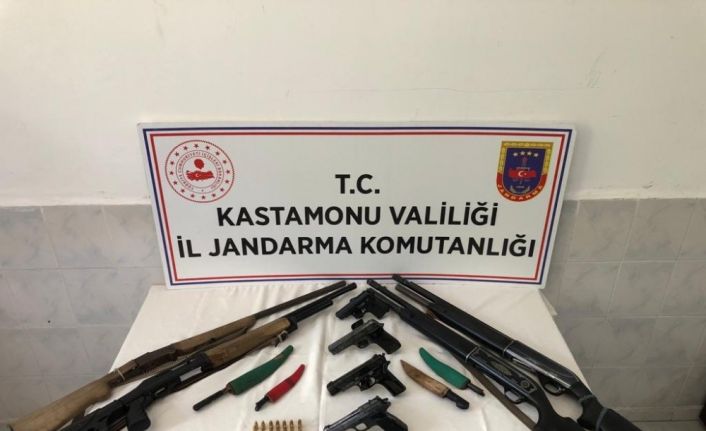 Jandarmadan kaçak silah operasyonu: 1 gözaltı