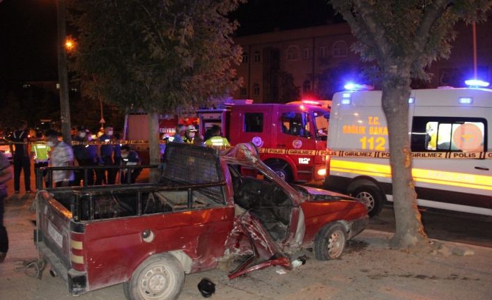 Karaman’da dur ihtarına uymayan araç kaza yaptı: 1’i ağır 2 yaralı