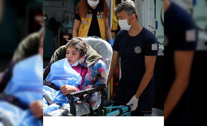 Kaybolduktan 2 gün sonra yaylada bulunan Elif sağlık kontrolleri için hastaneye götürüldü