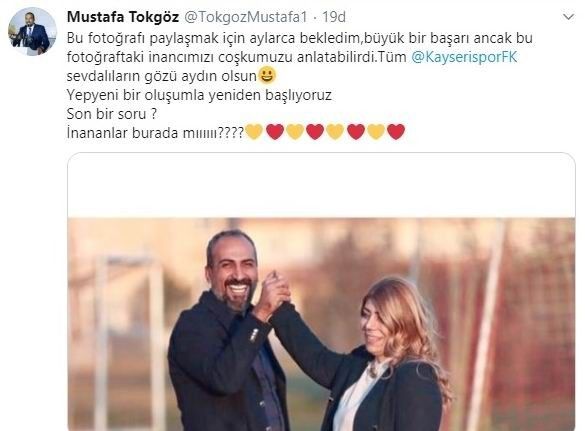 Kayserispor Basın Sözcüsü Tokgöz: "Kayserispor sevdalıların gözü aydın olsun"