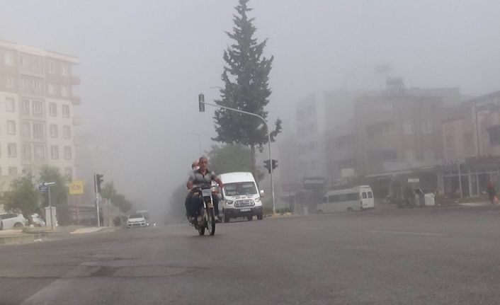 Kilis’te yoğun sis etkili oldu