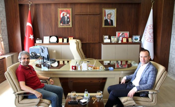 Kırıkkale Milli Eğitim Müdürü Tüfekçi’den, Ağrı Milli Eğitim Müdürü Tekin’e ziyaret